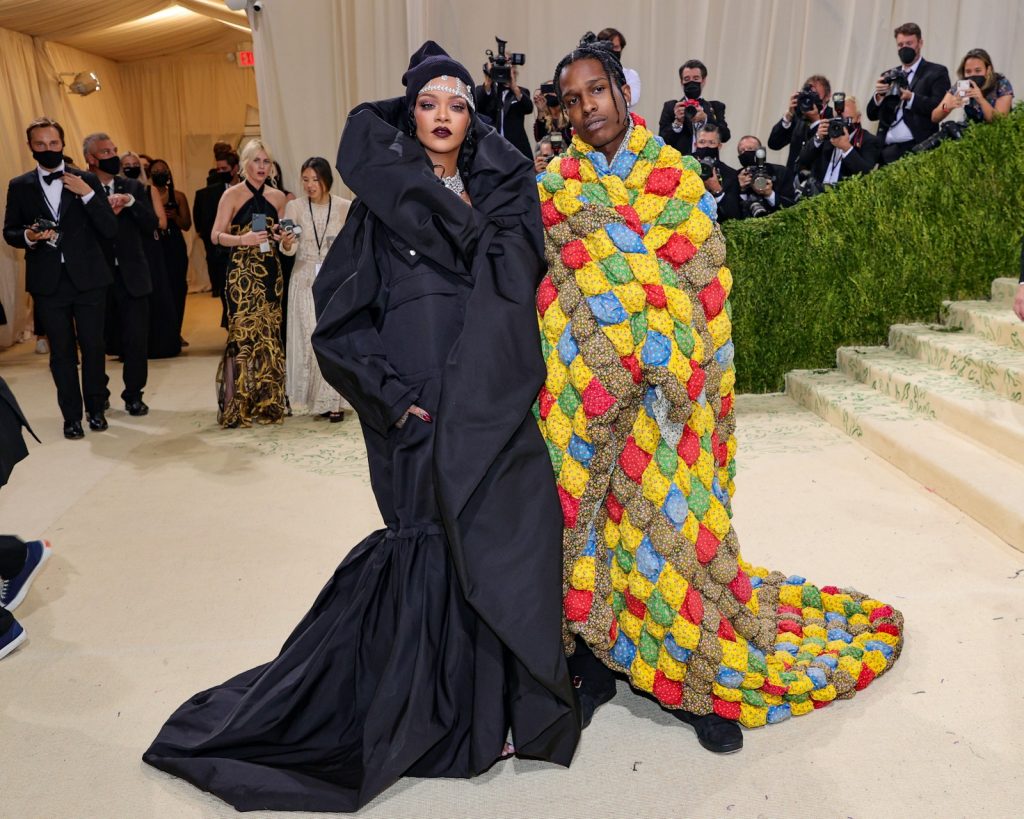 Rihanna y ASAP Rocky Gala MET 2021